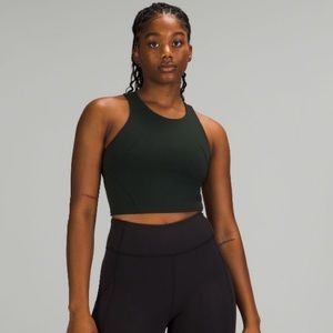 Lululemon Invigorate Tank Rainforest Green EUC